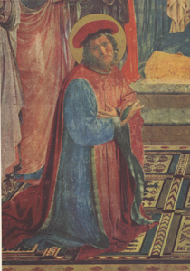 ST FRANCIS MOURNED BY ST CLARE